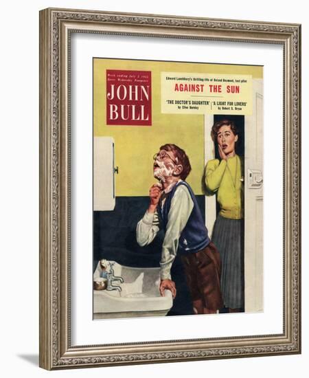 John Bull, Mothers and Sons Bathrooms Magazine, UK, 1955-null-Framed Giclee Print