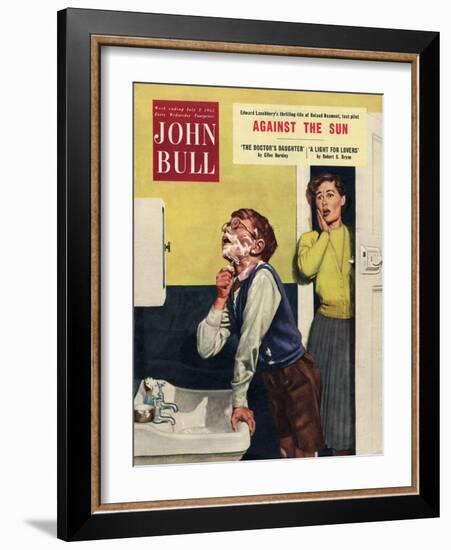 John Bull, Mothers and Sons Bathrooms Magazine, UK, 1955-null-Framed Giclee Print
