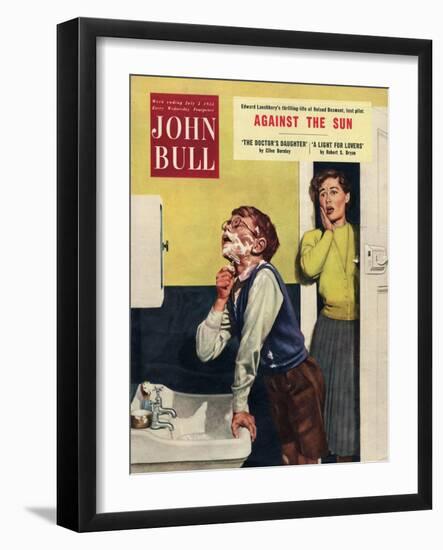 John Bull, Mothers and Sons Bathrooms Magazine, UK, 1955-null-Framed Giclee Print