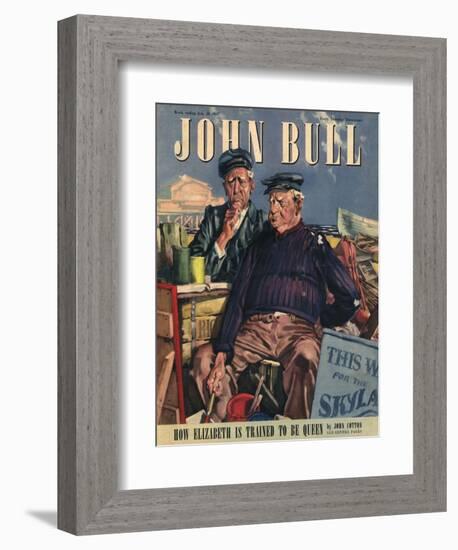 John Bull, Nautical Seaside Holiday Magazine, UK, 1947-null-Framed Giclee Print