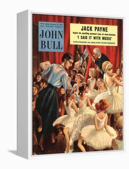 John Bull, Pantomimes School Plays Churches Hall Ballet Magazine, UK, 1950-null-Framed Premier Image Canvas