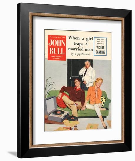 John Bull, Record Players Magazine, UK, 1950-null-Framed Giclee Print