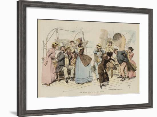 John Bull's Trip to the Continent-null-Framed Giclee Print