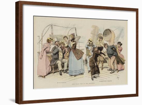 John Bull's Trip to the Continent-null-Framed Giclee Print