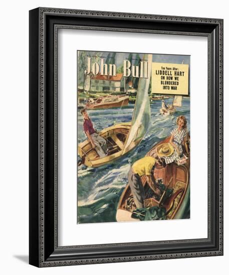 John Bull, Sailing Boats Magazine, UK, 1949-null-Framed Giclee Print