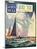 John Bull, Sailing Boats Magazine, UK, 1952-null-Mounted Giclee Print