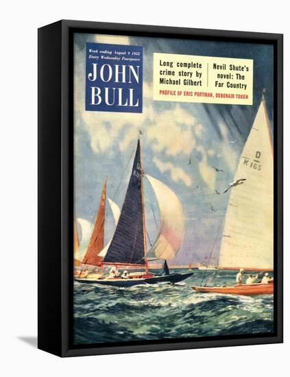 John Bull, Sailing Boats Magazine, UK, 1952-null-Framed Premier Image Canvas