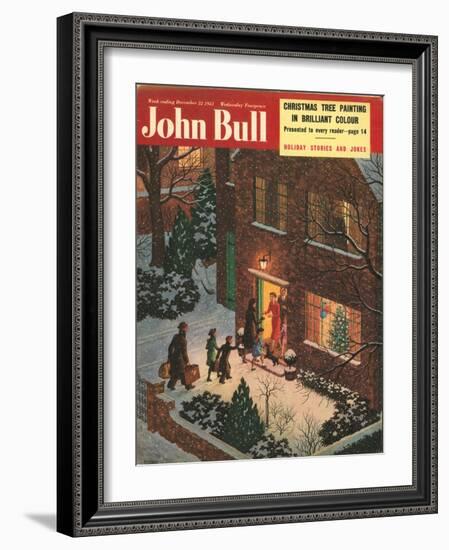 John Bull, Seasons Children Winter Magazine, UK, 1950-null-Framed Giclee Print