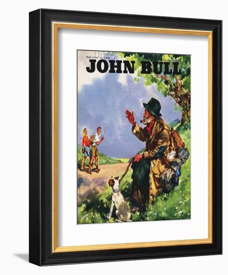 John Bull, Tramps Countryside Magazine, UK, 1946-null-Framed Giclee Print