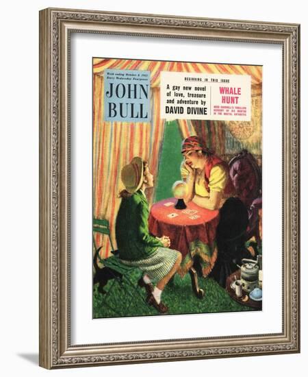 John Bull, Visions of the Future, Fortune Tellers Magazine, UK, 1950-null-Framed Giclee Print