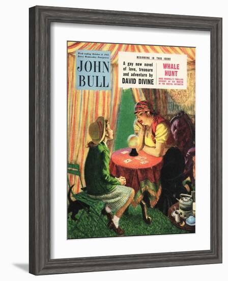 John Bull, Visions of the Future, Fortune Tellers Magazine, UK, 1950-null-Framed Giclee Print