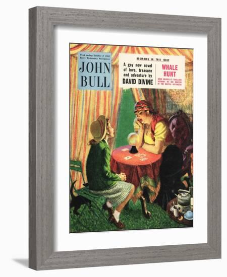 John Bull, Visions of the Future, Fortune Tellers Magazine, UK, 1950-null-Framed Giclee Print