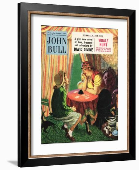 John Bull, Visions of the Future, Fortune Tellers Magazine, UK, 1950-null-Framed Giclee Print