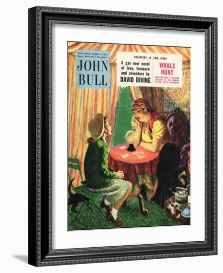 John Bull, Visions of the Future, Fortune Tellers Magazine, UK, 1950-null-Framed Giclee Print