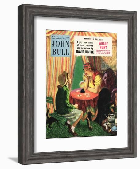 John Bull, Visions of the Future, Fortune Tellers Magazine, UK, 1950-null-Framed Giclee Print