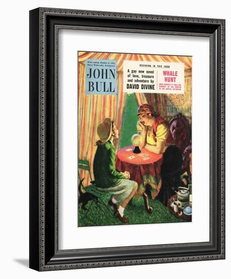 John Bull, Visions of the Future, Fortune Tellers Magazine, UK, 1950-null-Framed Giclee Print