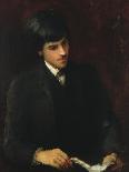 John Millington Synge, c.1905-John Butler Yeats-Framed Premier Image Canvas