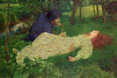 Silent Noon, 1894-John Byam Liston Shaw-Framed Giclee Print