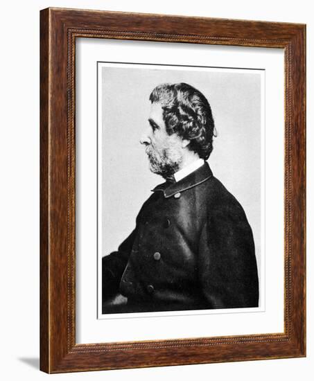 John C Fremont, American Soldier, Explorer and Presidential Candidate, C1870-MATHEW B BRADY-Framed Giclee Print