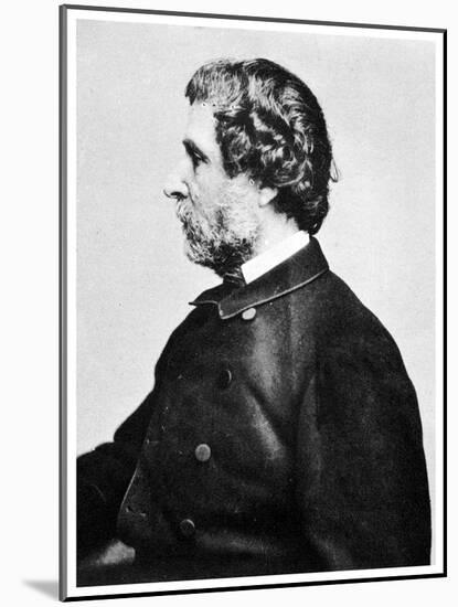 John C Fremont, American Soldier, Explorer and Presidential Candidate, C1870-MATHEW B BRADY-Mounted Giclee Print