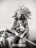 Sioux Encampment, 1891-John C.H. Grabill-Framed Photographic Print
