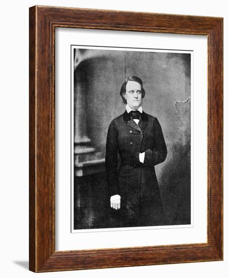 John Cabell Breckinridge, American Politician, C1860S-MATHEW B BRADY-Framed Giclee Print