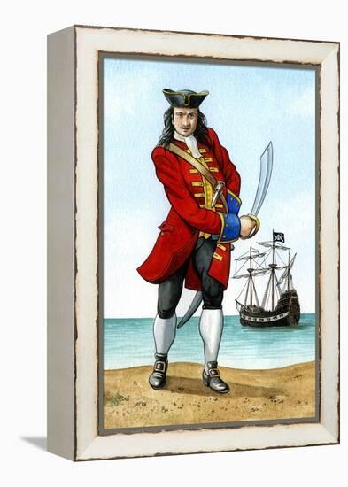 John 'Calico Jack' Rackham, (1680-172), English Pirate Captain-Karen Humpage-Framed Premier Image Canvas
