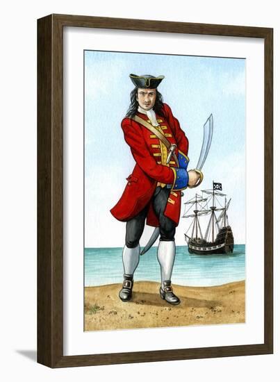 John 'Calico Jack' Rackham, (1680-172), English Pirate Captain-Karen Humpage-Framed Giclee Print