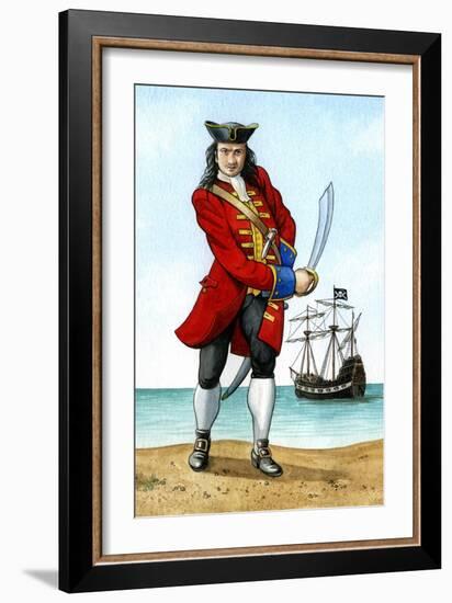 John 'Calico Jack' Rackham, (1680-172), English Pirate Captain-Karen Humpage-Framed Giclee Print