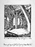 View in the Undercroft of the Church of St Etheldreda, Ely Place, Holborn, London, 1786-John Carter-Framed Giclee Print