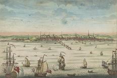 A south east view of the great town of Boston in New England in America, 1730-60-John Carwitham-Giclee Print