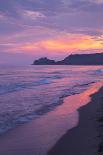 Mount Etna and Giardini Naxos at Dusk, Sicily, Italy, Mediterranean, Europe-John-Photographic Print