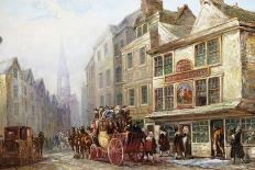 The Belle Savage Inn, Ludgate Hill, London-John Charles Maggs-Giclee Print