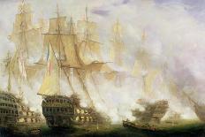 The Battle of Trafalgar-John Christian Schetky-Giclee Print
