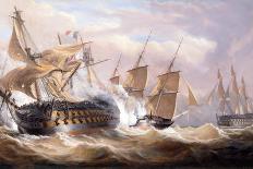 The Battle of Trafalgar-John Christian Schetky-Giclee Print