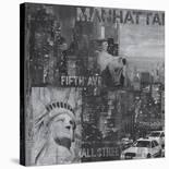 New York XIII-John Clarke-Stretched Canvas