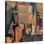 New York IX-John Clarke-Stretched Canvas