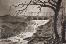 Pulteney Bridge, from 'Bath Illustrated by a Series of Views', Engraved by John Hill-John Claude Nattes-Giclee Print