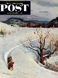 "Bringing Home the Tree", December 21, 1957-John Clymer-Giclee Print