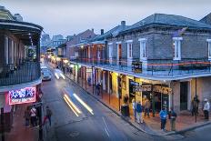 Louisiana, New Orleans, French Quarter, Bourbon Street-John Coletti-Framed Photographic Print