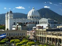 San Salvador, El Salvador, Plaza Libertad, Metropolitan Cathedral of the Holy Savior-John Coletti-Photographic Print