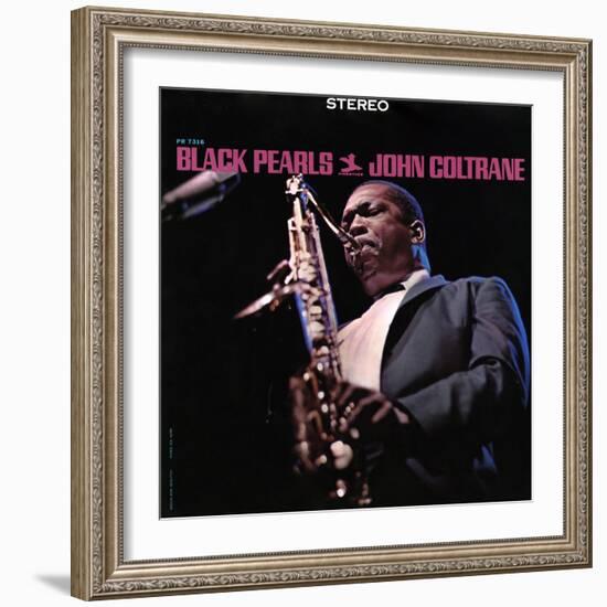 John Coltrane - Black Pearls-null-Framed Art Print