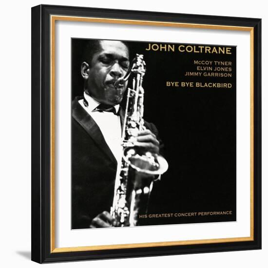 John Coltrane - Bye Bye Blackbird-null-Framed Art Print