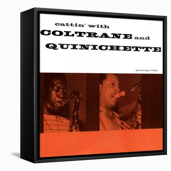 John Coltrane - Cattin' with Coltrane and Quinichette-null-Framed Stretched Canvas