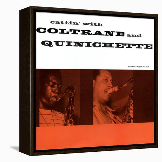 John Coltrane - Cattin' with Coltrane and Quinichette-null-Framed Stretched Canvas