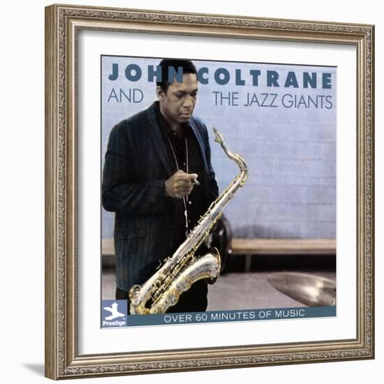 John Coltrane - John Coltrane and the Jazz Giants-null-Framed Art Print
