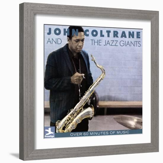 John Coltrane - John Coltrane and the Jazz Giants-null-Framed Art Print