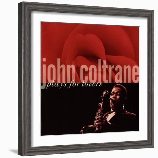 John Coltrane - John Coltrane Plays For Lovers-null-Framed Art Print