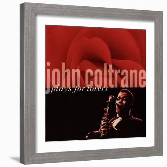 John Coltrane - John Coltrane Plays For Lovers-null-Framed Art Print