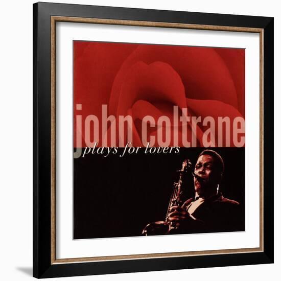 John Coltrane - John Coltrane Plays For Lovers-null-Framed Art Print